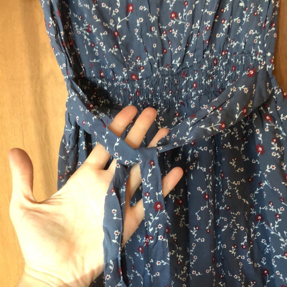 NWT Cotton On dusty blue floral dress - Picture 8 of 9